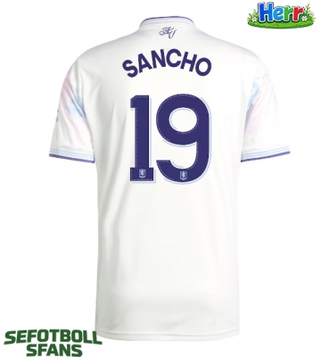 Aston Villa Jadon Sancho #19 Tredje Tröja 2025-26 Kortärmad